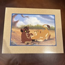 Vintage The Lion King II Simba’s Pride Exclusive Commemorative Lithograph