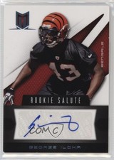 2012 Panini Momentum Rookie Salute Signatures /99 George Iloka #45 Auto 04uj