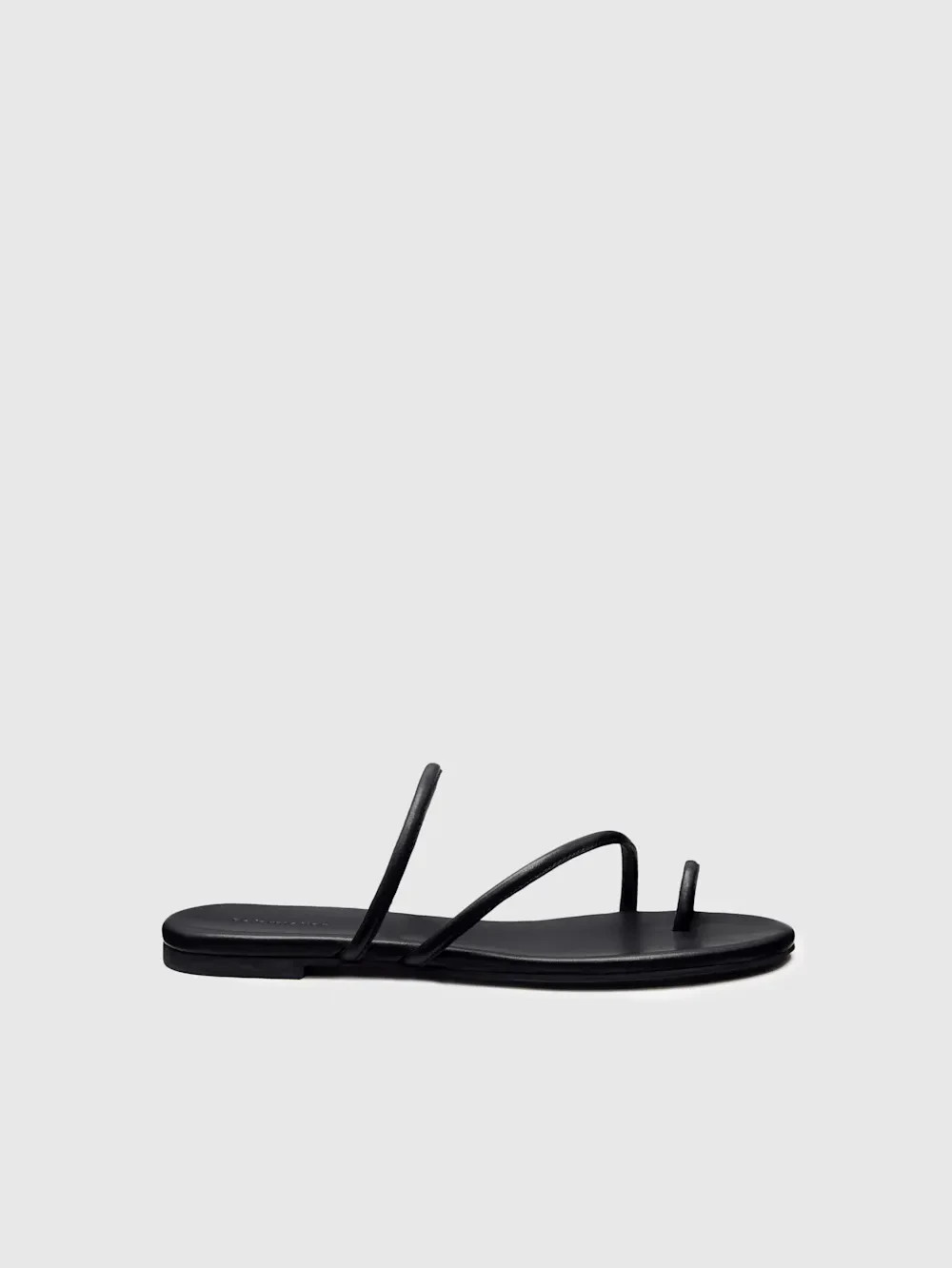 Reformation Women's Ludo Toe Ring Strappy Flat Sandal - No Import Fees