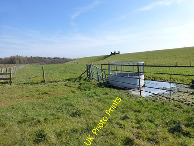 Photo 6x4 Alston No 1 Reservoir Longridge/SD6037 View of northern embank c2016