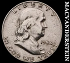 1954-S Silver Franklin Half Dollar - Scarce  Better Date  No Reserve  #G7817