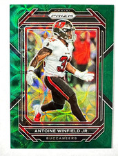 2022 Panini Prizm Antoine Winfield Jr. GREEN Scope Prizm Card SP #/75 Buccaneers