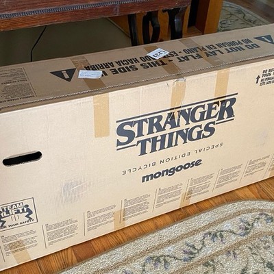 Mongoose Max Netflix Stranger Things 20 inch BMX Bike - Yellow