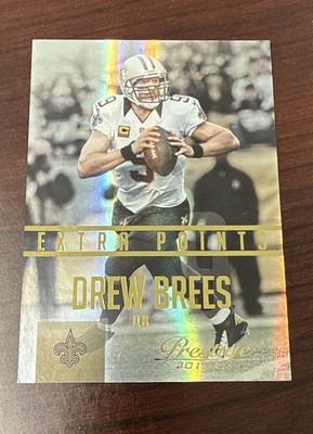 2015 Panini Prestige - Drew Brees #142 Extra Points Gold /50