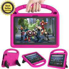 Fire HD 10  Fire HD 10 Plus Tablet Case for Kids 11th Generation, 2021 Pink....