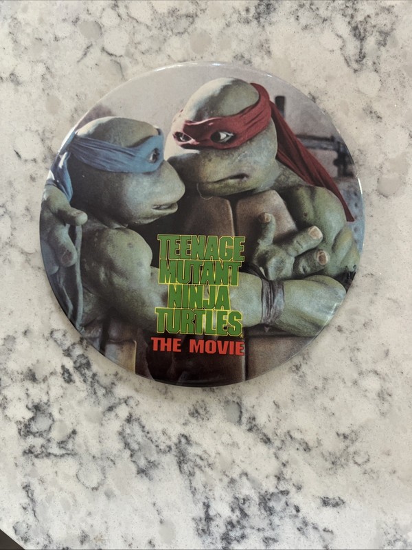 Teenage Mutant Ninja Turtles The Movie Giant Button