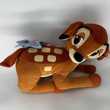 Disney Bambi Jumbo Plush 20 Deer Stuffed Animal Mattel 2001 Large Toy