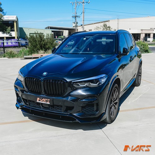 Gloss Black X5M Style Front Bumper bar Bodykit Grille Grill for BMW X5 G05 18-23 - Picture 15 of 20