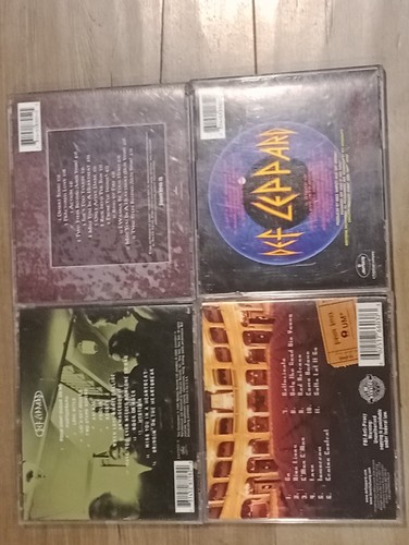 Lot of four Def Leppard CD Adrenalizer Vault Retro Active The Sparkle Lounge - Picture 4 of 5