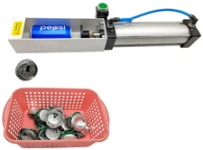 Aluminum Can Crusher, Heavy Duty Pneumatic, Eco-Friendly Countertop Tool