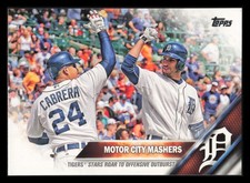 2016 Topps #94 Motor City Mashers (Miguel Cabrera / Martinez) Detroit Tigers