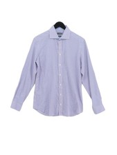 John Lewis Men's Shirt Collar: 15.5 in Multi Checkered 100 Cotton Basic