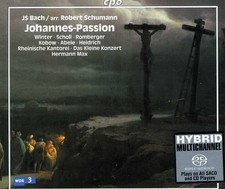 Winter:Scholl:M Johannes Passion Bwv 245 Max, Das Kleine Konze CD  UK IMPORT 