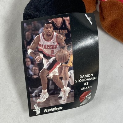 Damon Stoudamire of the Portland Trail Blazers poses for a portrati... News Photo - Getty Images Damon Stoudamire of the Portland Trail Blazers poses for a portrati... News Photo - Getty Images