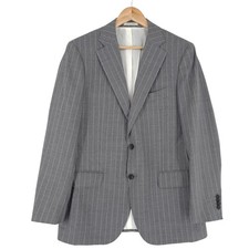 Suitsupply Men Striped Wool Suit Blazer Lazio Slim 2-Button EU 52 UK/US 42R