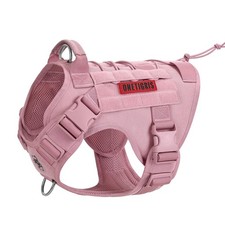 Tactical No-Pull Dog Harness Vest for Large Dogs - Adjustable Service Vest