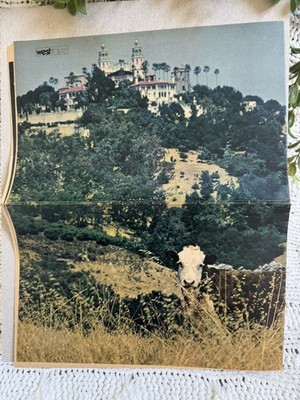 Los Angeles Times WEST Magazine Aug 24 1969 Hearst Castle Marion Davies RetroAds