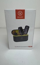 KING LUCKY M36 Wireless Microphone Black ANC Noise Reduction Ultra-Low Delay