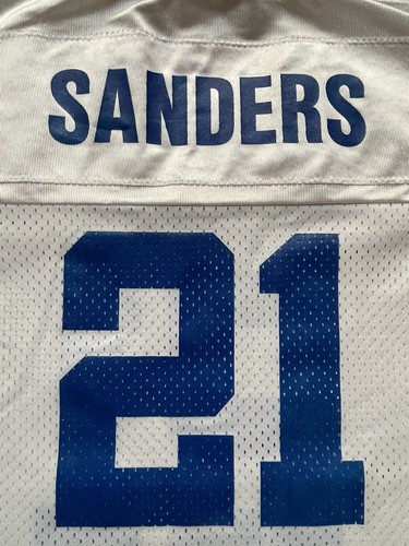 VINTAGE Deion Sanders Dallas Cowboys Jersey Champion YOUTH Large Colorado - Picture 6 of 10