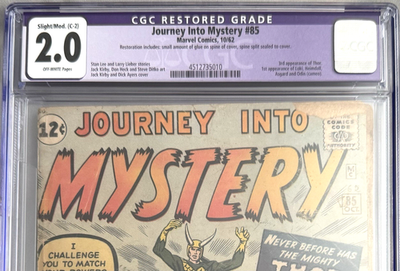 Journey into Mystery #85 (Marvel Comics October 1962) for sale