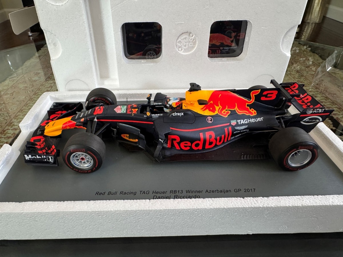 Spark Red Bull Racing RB13 No.3 Winner Azerbaijan GP 2017 Daniel