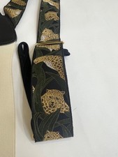 LTD edition Vintage Trafalgar Braces Suspenders Mens leopard cheetah