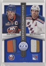 2013-14 Totally Certified Blue Prime 38/50 Brad Richards John Tavares #CC-TR o6b