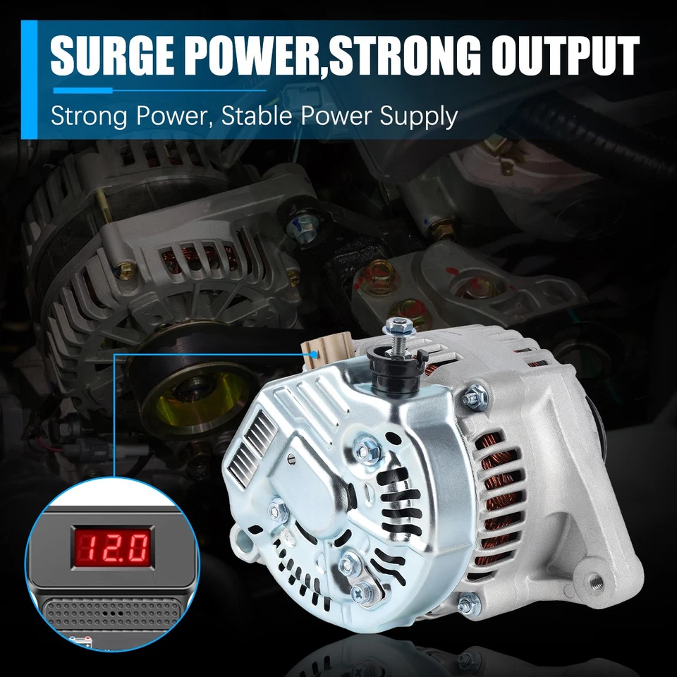 Genuine Alternator Fit 2003-2008 Toyota Matrix /2000-2005 Toyota MR2 Spyder 1.8L Foto 4 de 4