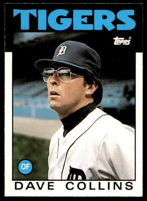 1986 Topps Traded #27T  Dave Collins      Detroit Tigers