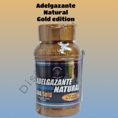 Adelgazante Gold Natural Wellness Supplement with Natural Ingredients60 Capsules