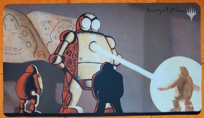 金属細工師 プレイマット サイン入り MTG 金属細工師 プレイマット サイン入り MTG