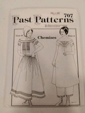 Past Patterns 707 Historical Chemise Pattern Two Views Size 10 12 14 16 18 20