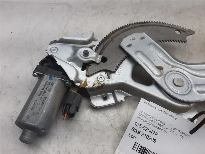 Dodge 3500 2003-2010 camioneta pasajero ventana delantera regulador eléctrico 55275598AC Foto 2 de 4