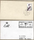 Australia 2004 BERGEN QEII Royal Visit FDC Maxicard with copy 1954 RV FDC