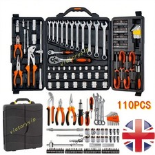 110 PCS Hand Tool Kit Set Household Daily Maintenance Car Repair Hardware Tools