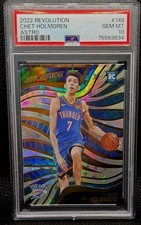 2022-23 Panini Revolution Chet Holmgren Astro #148 Rookie PSA 10!! Oklahoma City