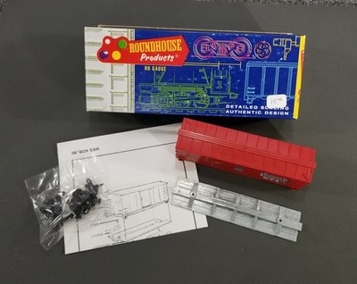 Roundhouse HO Scale O T  Virginia & Truckee RR Box Car 7753 IOB