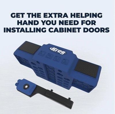 Kreg Cabinet Door Mounting Jig - Set KHI-CDIJ New in Open Box