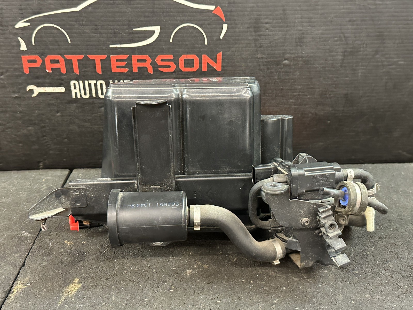 03-17 BENTLEY CONTINENTAL FUEL GAS CHARCOAL EVAPORATOR EVAP CANISTER 3D0201801F