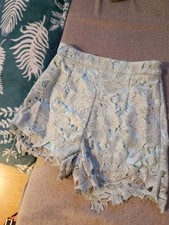 Missguided Kurze Shorts Aus Häkelspitze In B...