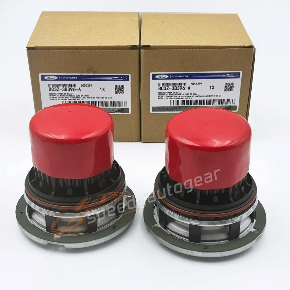 Pair Front Automatic Locking Hub For Ford F250 F350 450-550 Super Duty 2011-2017 Foto 4 de 4