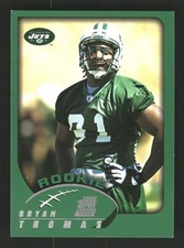 Bryan Thomas 2002 Topps #365 Topps Collection New York Jets