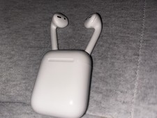 Apple AirPods Wireless Earbuds White with Built-In Microphone  Charging Case