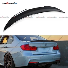 Gloss Black PSM Style Duckbill Rear Trunk Spoiler Lip For BMW F80 M3 & F30 Sedan
