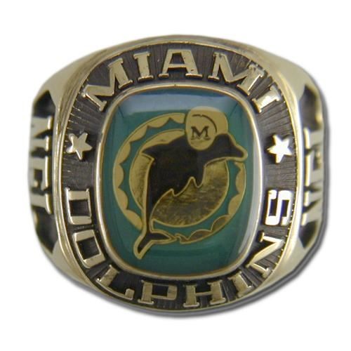 NFL★Mドルフィンズ★チャンピオンリング★コンプリートセット Miami Dolphins Large Classic Goldplated NFL Ring | eBay