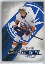2024-25 Upper Deck Credentials Blue 170/299 Anders Lee #94 19g4