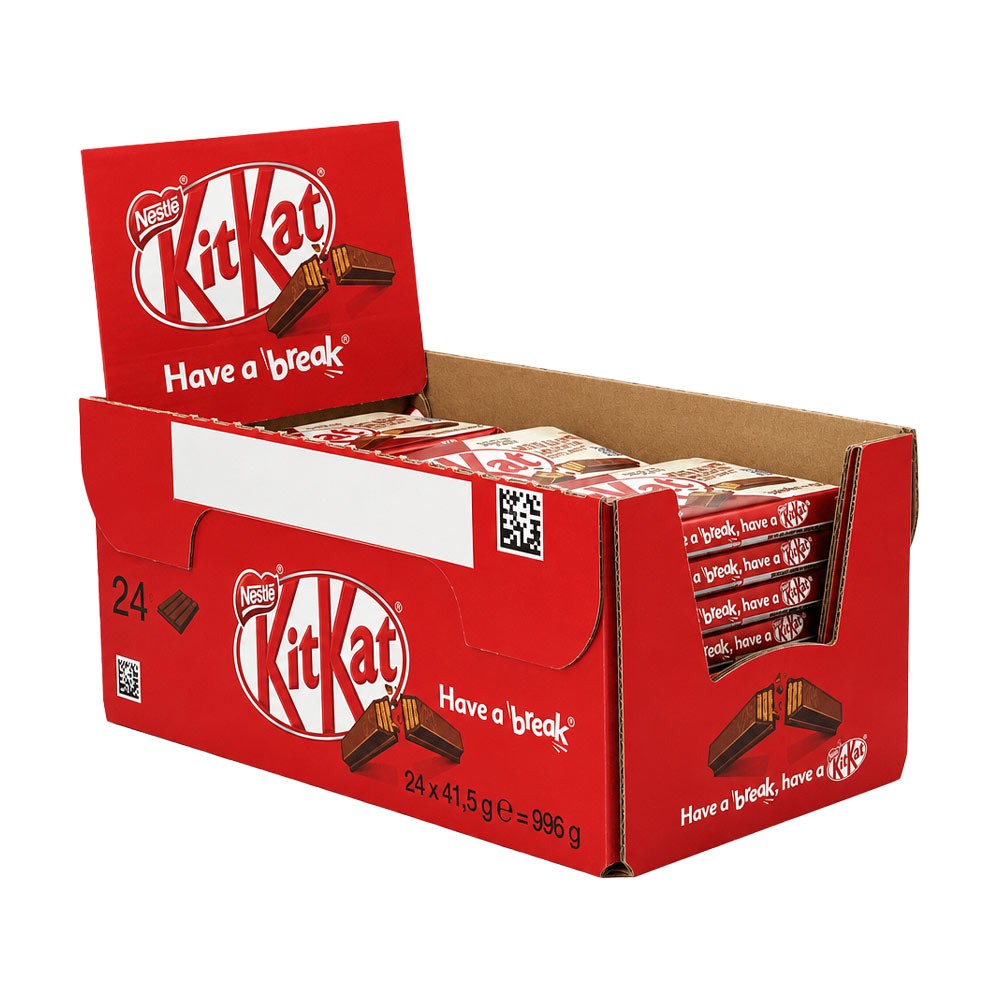 Kitkat Classic Waffelriegel Vollmilch 24 × 41,5 G - Bild 2