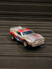 Afx Javelin, Chrome Red Blue 5 Running Chassis Slot Car