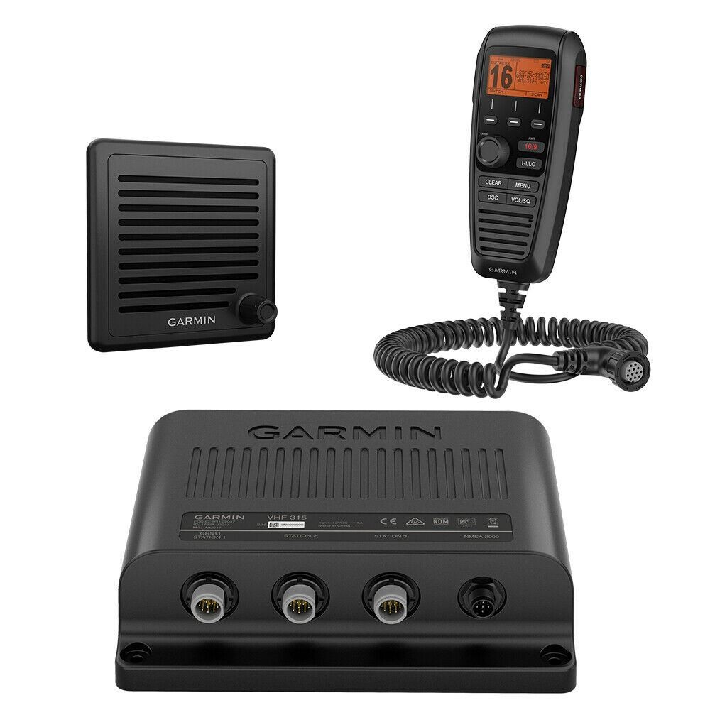 Garmin VHF 315 VHF Radio Black 010-02047-00