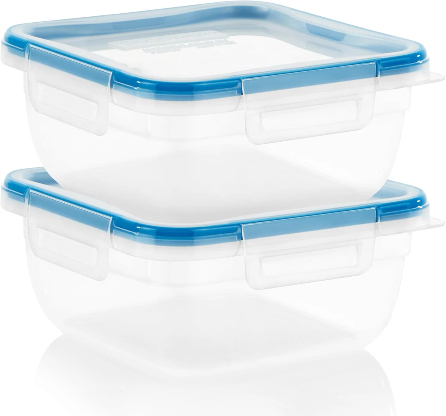 Total Solution 2-Pack 5.5-Cup Food Storage Containers Set, Leakproof & Airtight